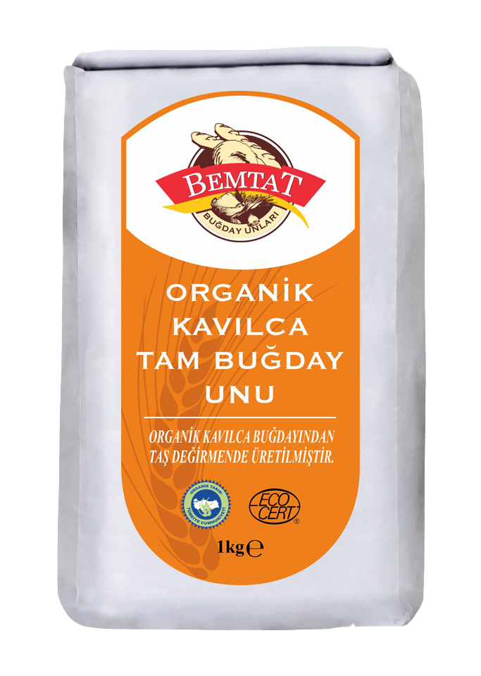 Organik Kavılca Tam Buğday Unu   1 Kg.